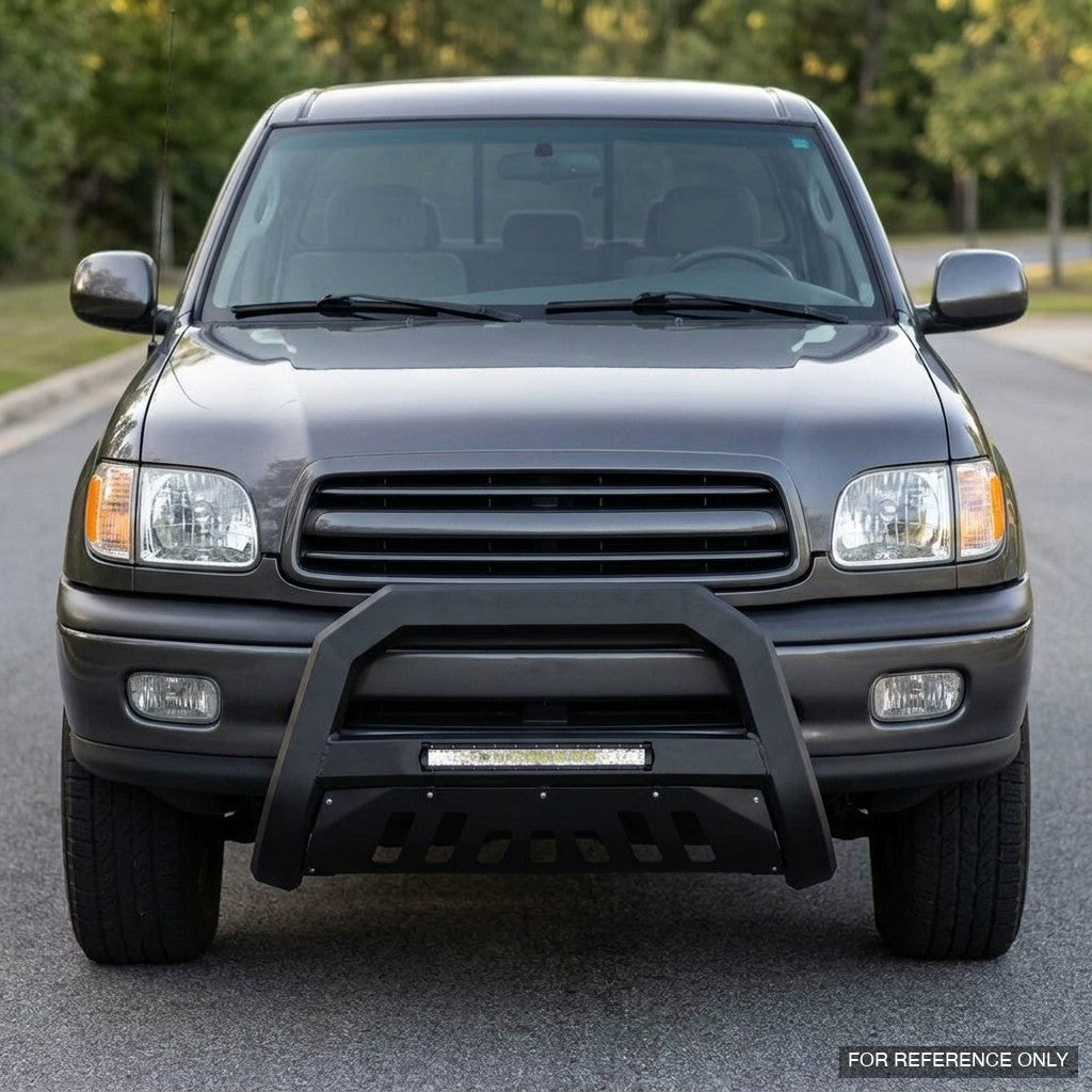 1999-2006 Toyota Tundra & 2001-2007 Sequoia Advanced Series Bull Guard w/ Built-In LED Light Bar — Matte Black