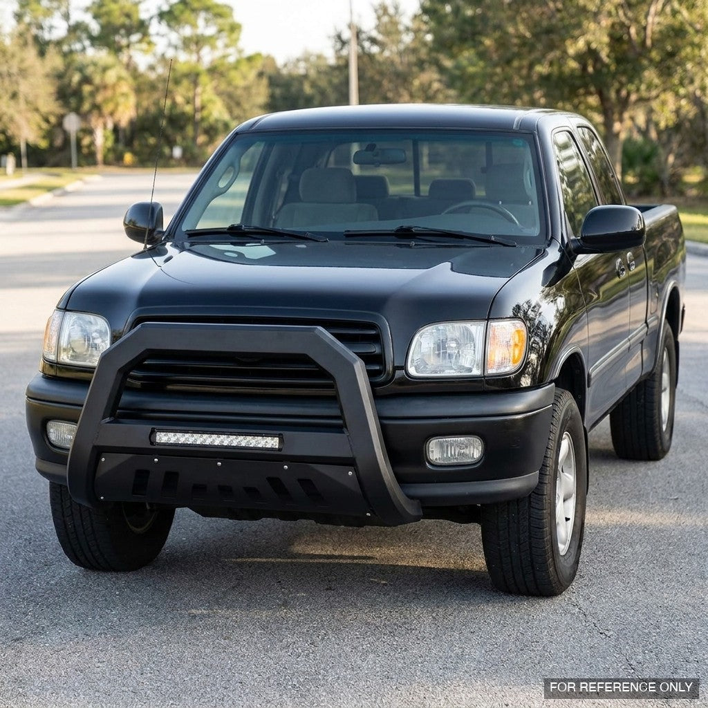 1999-2006 Toyota Tundra & 2001-2007 Sequoia Advanced Series Bull Guard w/ Built-In LED Light Bar — Matte Black