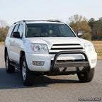 2003-2009 Toyota 4Runner & Lexus GX470 Bull Guard w/ Studded Mesh Skid Plate — Matte Black