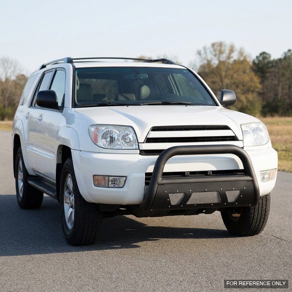 2003-2009 Toyota 4Runner & Lexus GX470 Bull Guard w/ Studded Mesh Skid Plate — Matte Black