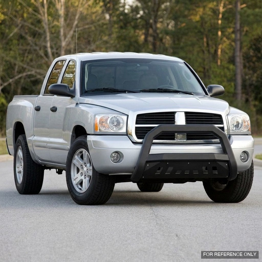 2005-2011 Dodge Dakota Advanced Series Bull Guard w/ Skid Plate — Matte Black