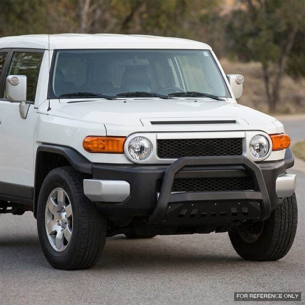 2007-2014 Toyota FJ Cruiser Advanced Series Bull Guard w/ Skid Plate — Matte Black
