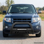 2008-2012 Ford Escape Advanced Series Bull Guard w/ Built-In LED Light Bar — Matte Black