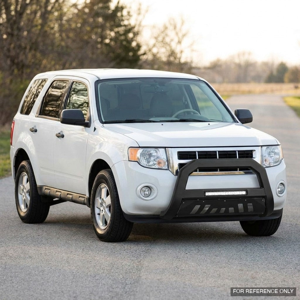2008-2012 Ford Escape Advanced Series Bull Guard w/ Built-In LED Light Bar — Matte Black