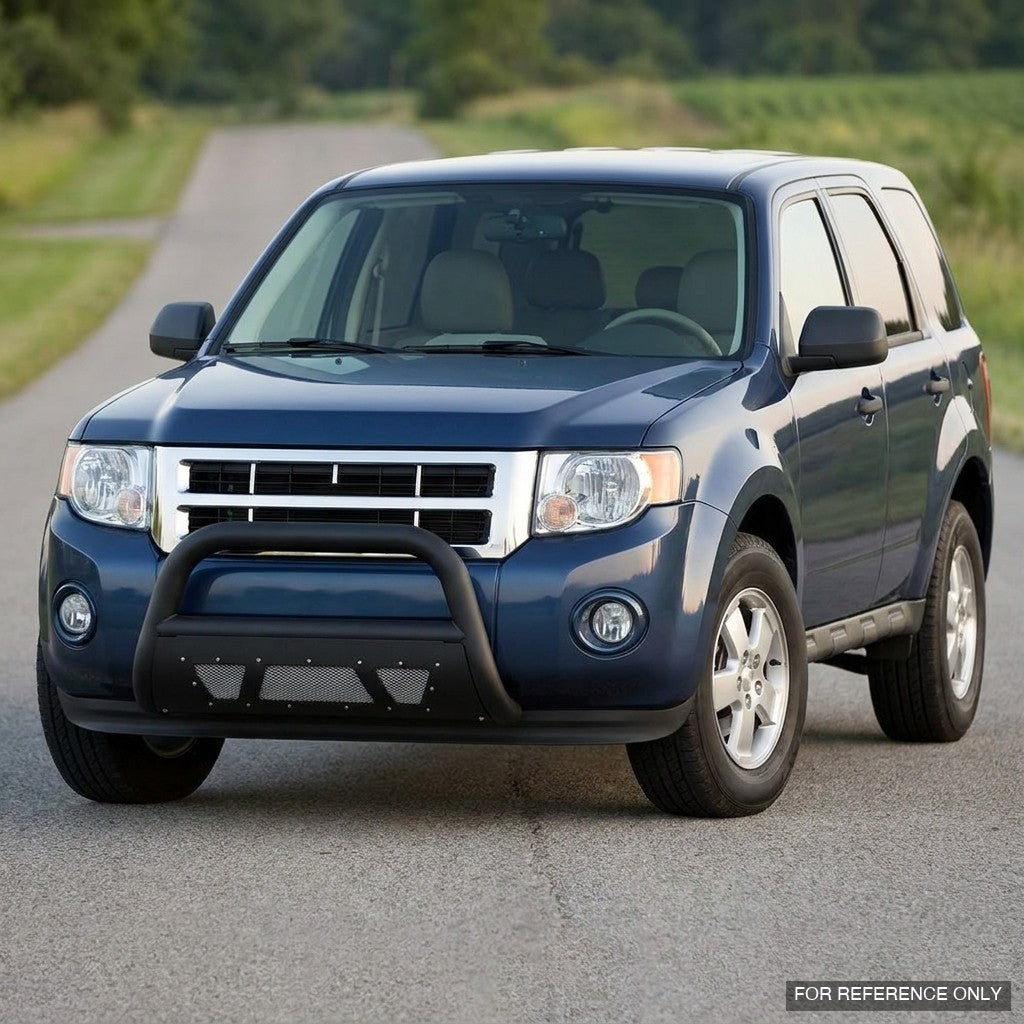 2008-2012 Ford Escape Bull Guard w/ Studded Mesh Skid Plate - Matte Black