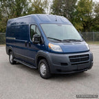 2014-2023 Ram ProMaster 1500/2500/3500 Rock Slider Side Step Bars — Texture Black