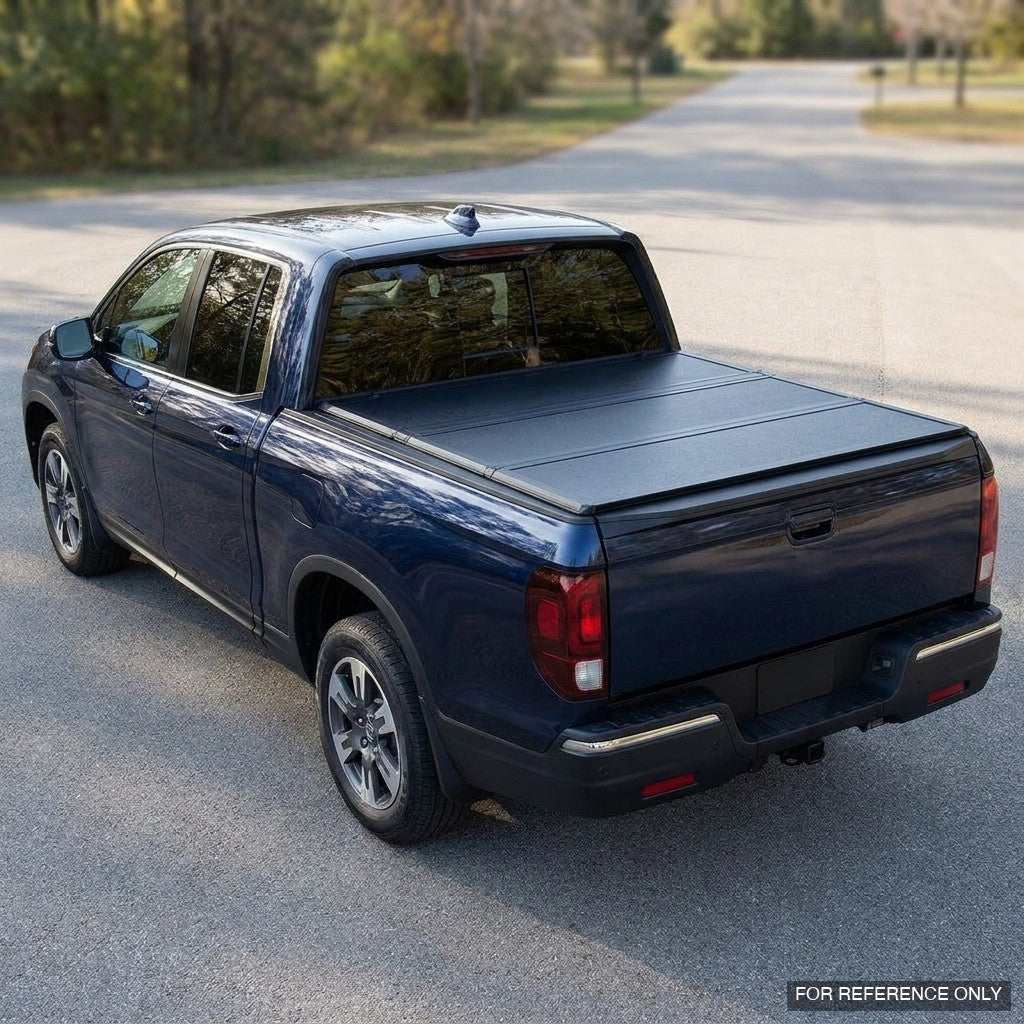 2017-2026 Honda Ridgeline 5.3 Ft Bed Hard Tri-Fold Tonneau Cover — Low Profile