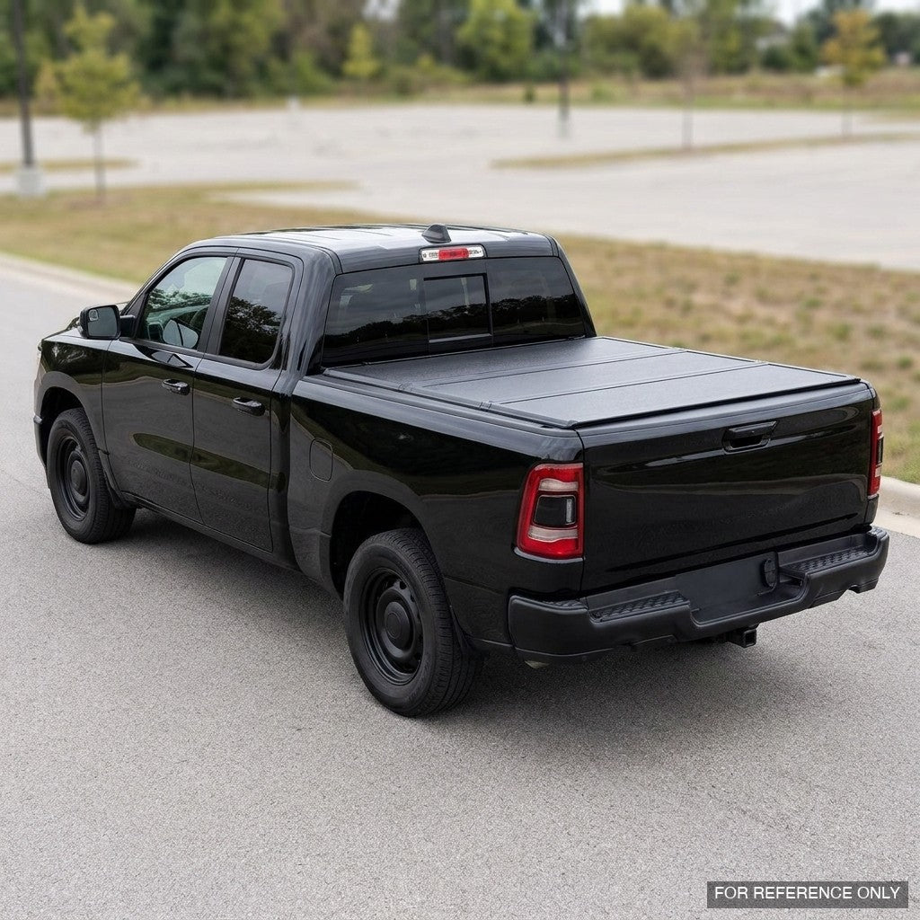 2019-2026 Ram 1500 6.4 Ft Bed Hard Tri-Fold Tonneau Cover — Low Profile