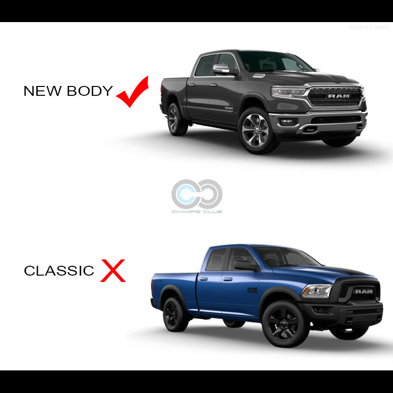 2019-2026 Dodge Ram 1500 5.7 ft Bed Tonneau Cover & LED Kit