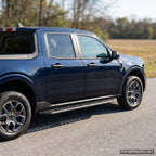 2022-2024 Ford Maverick Rock Slider Side Step Bars — Texture Black