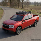2022-2026 Ford Maverick Low Profile Roof Basket System — Drill-Free Steel, Matte Black
