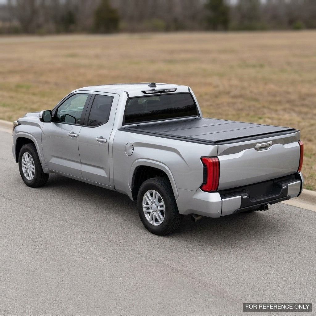2022-2026 Toyota Tundra 6.5 Ft Bed Hard Tri-Fold Tonneau Cover — Low Profile