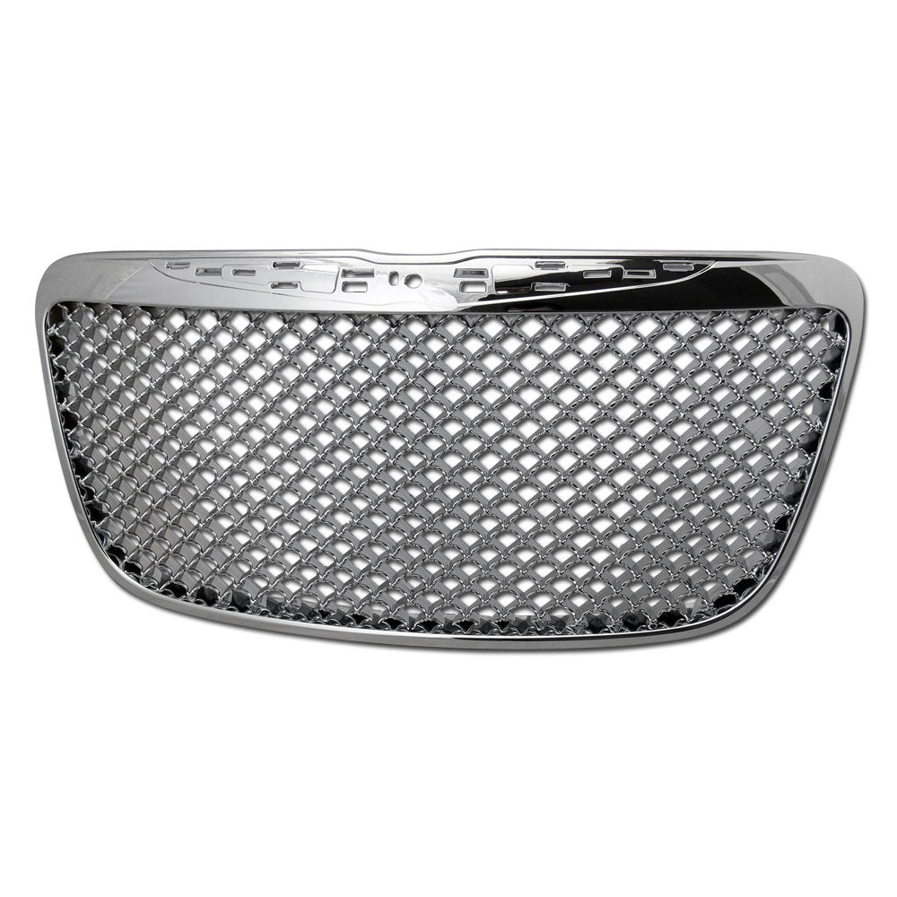 2011-2014 Chrysler 300 Front Grille - Chrome Mesh Style