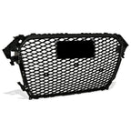 2013-2016 Audi A4 S4 RS Style Honeycomb Mesh Grille - Black