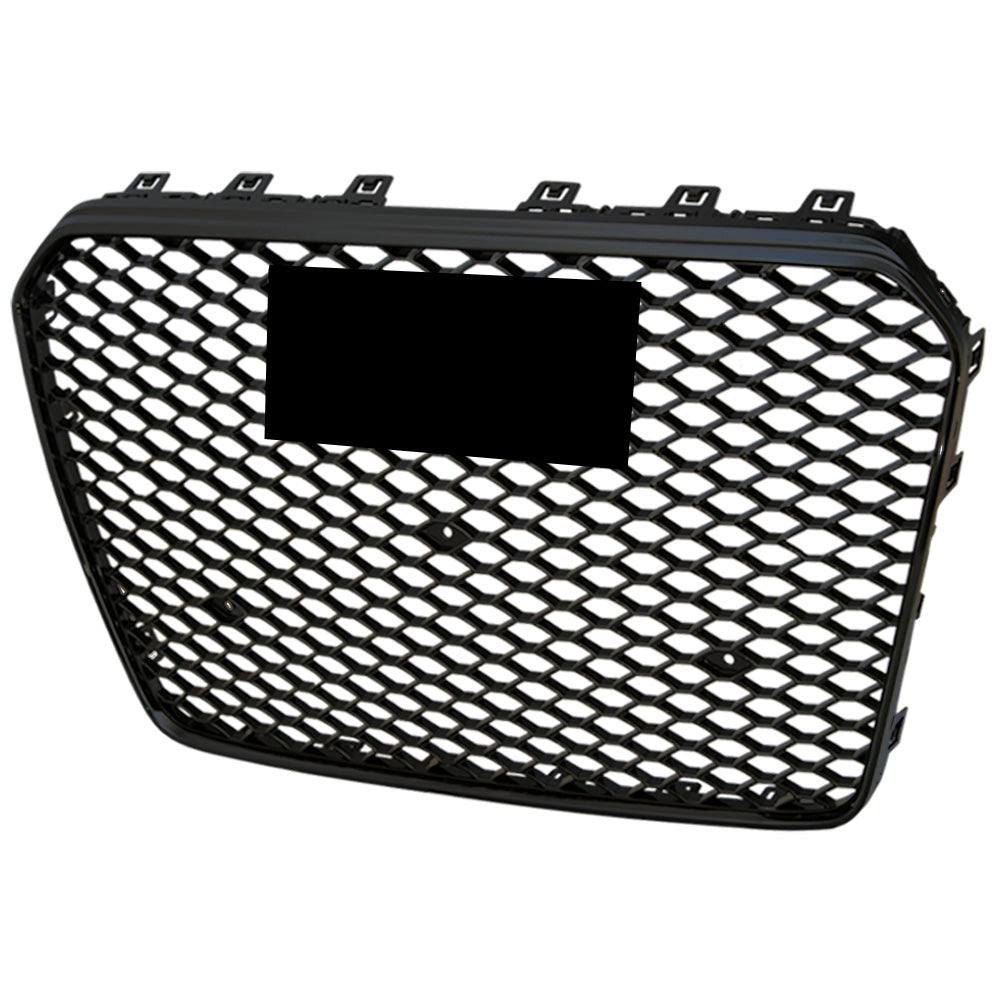 2013-2016 Audi A5/S5 RS Style Honeycomb Front Grille - Matte Black