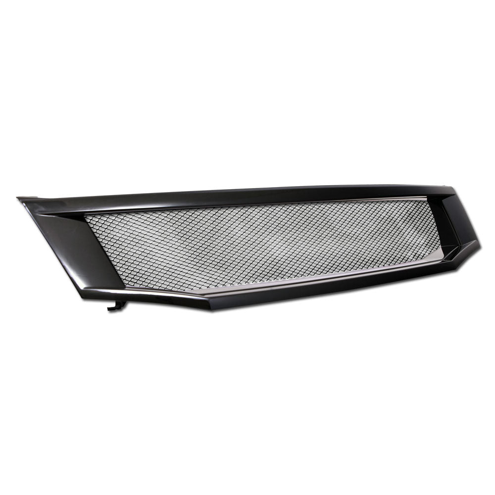 2008-2010 Honda Accord 4-Door Sedan Front Grille - Matte Black