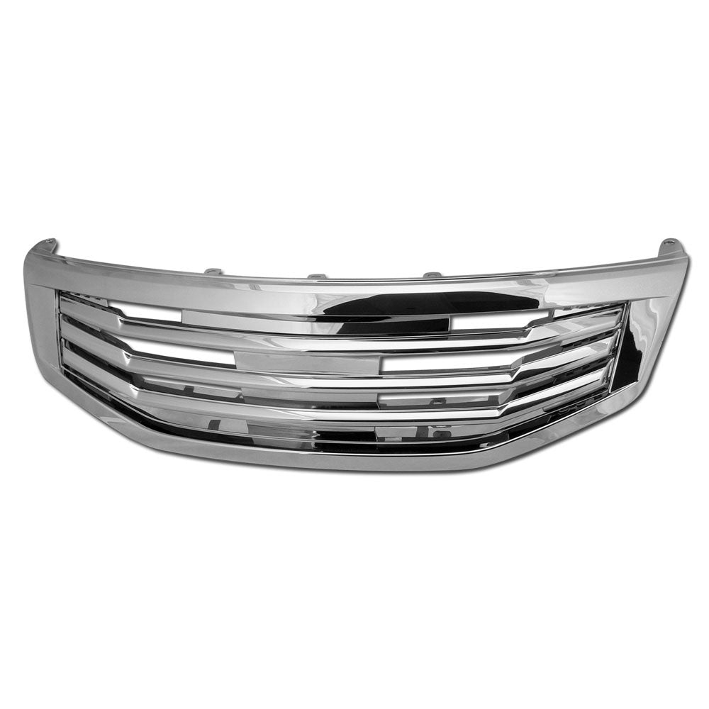 2011-2012 Honda Accord Sedan Front Grille - Chrome Finish