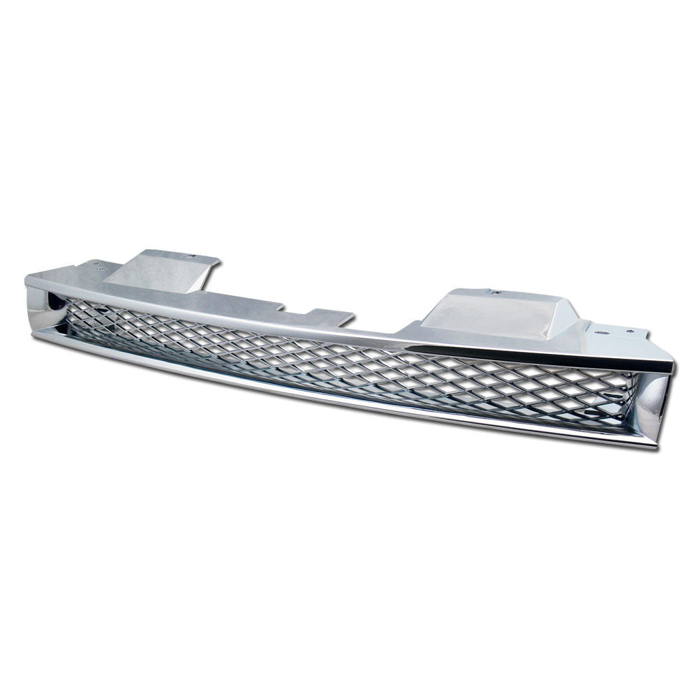 1990-1993 Honda Accord Front Grille - Chrome Trim