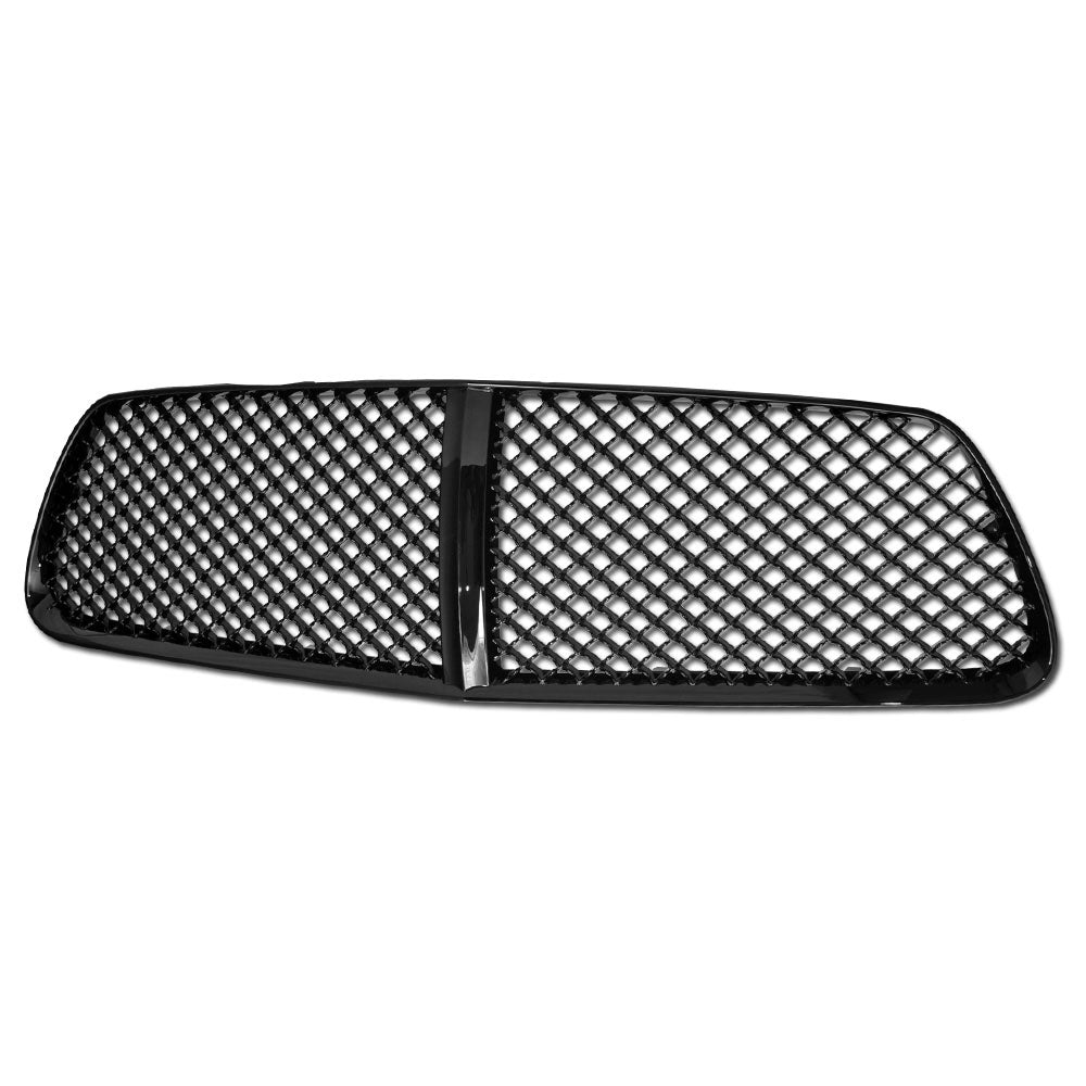2011-2014 Dodge Charger Front Grille - Matte Black Mesh Style