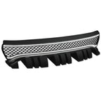 2015-2023 Dodge Charger Hex Style Front Grille w/LED Light Bar - Matte Black