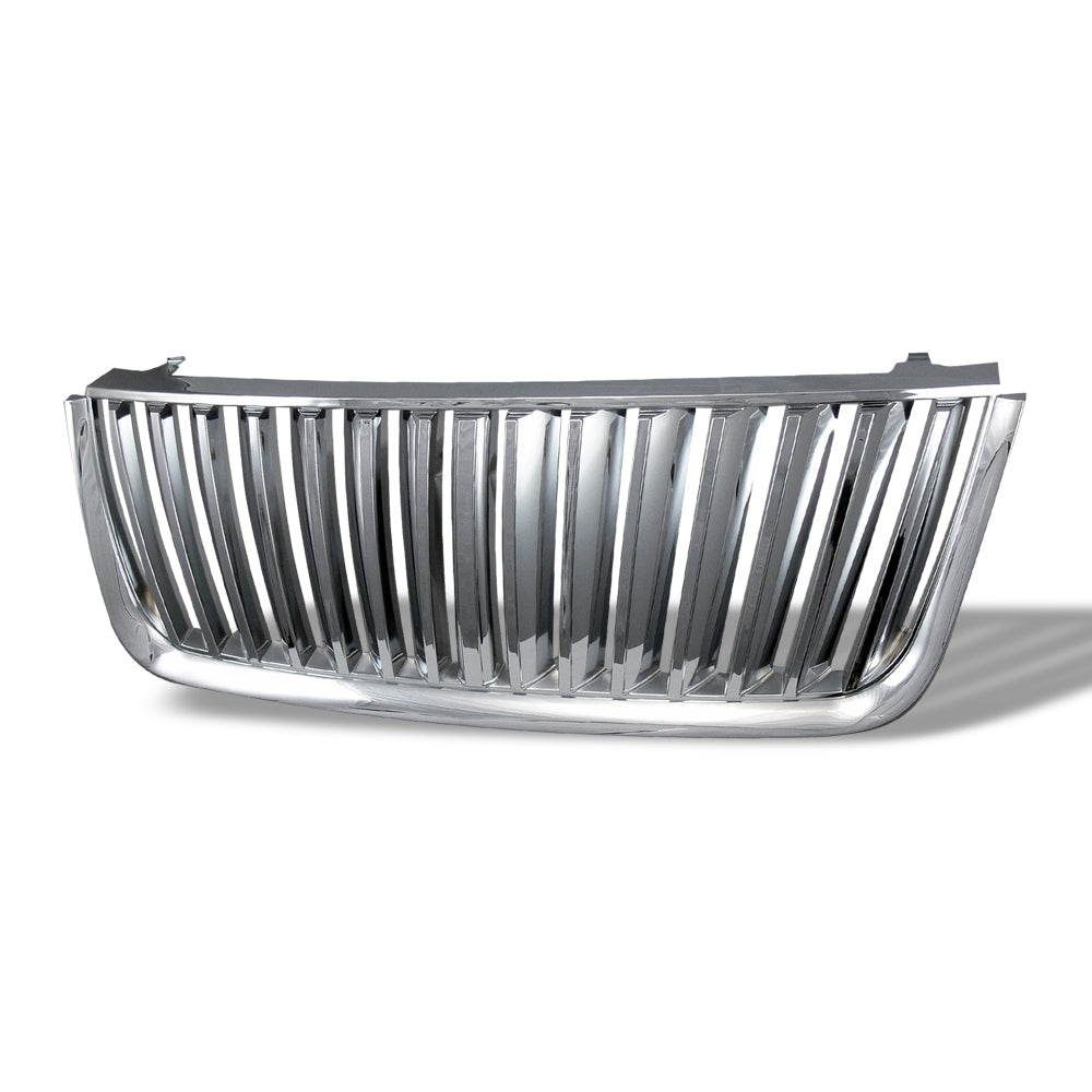 2003-2006 Ford Expedition Vertical Style Chrome Front Grille - ABS