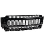 2021-2023 Ford F-150 Badgeless Front Grille - Glossy Black ABS