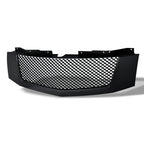 2007-2014 Cadillac Escalade Diamond Mesh Front Grille - Matte Black