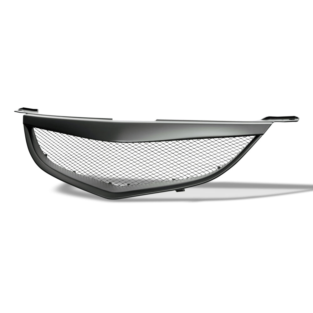 2004-2006 Mazda 3 Sedan Matte Black Front Grille Replacement