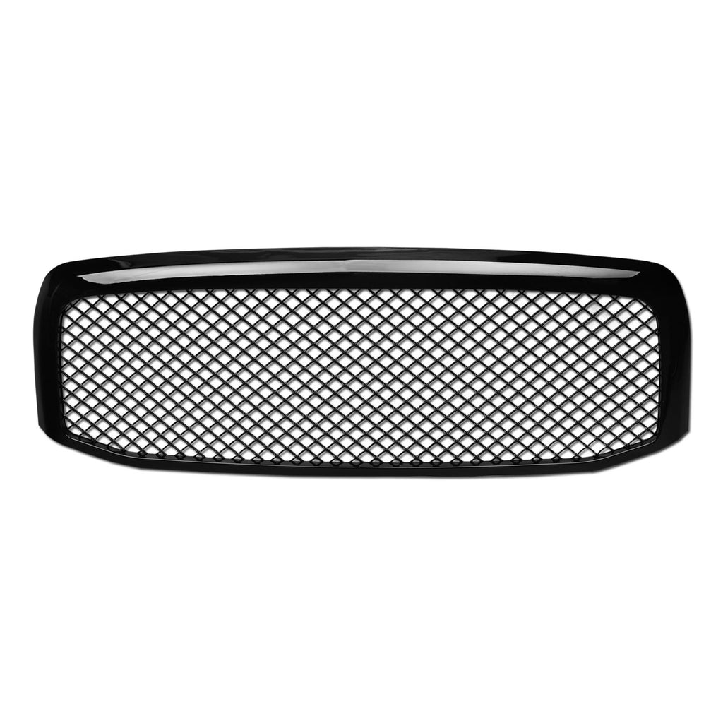 2006-2009 Dodge Ram 1500 2500 3500 Mesh Front Grille - Black