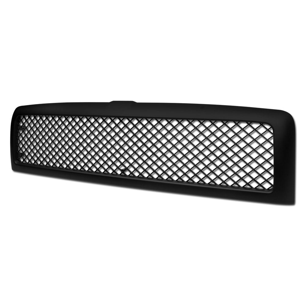1994-2002 Dodge Ram 1500 2500 3500 Mesh Front Grille Matte Black