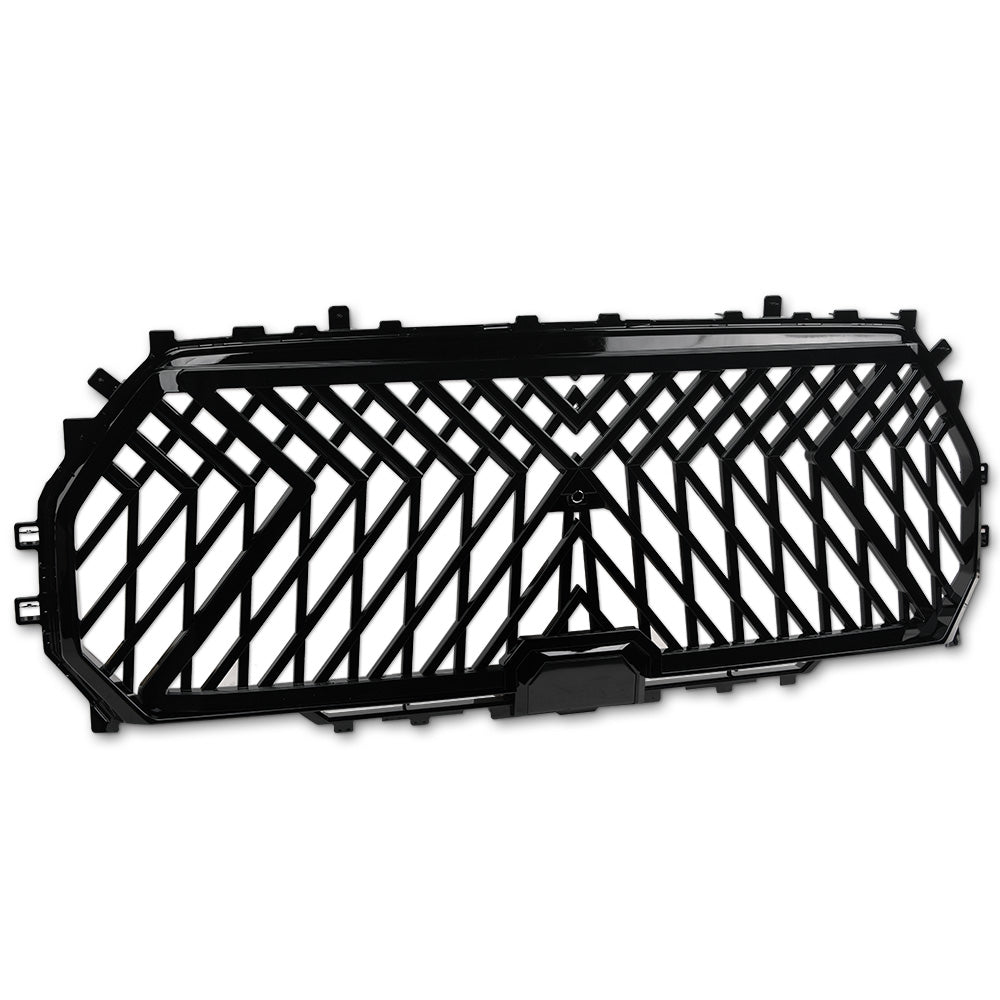 2022-2024 Toyota Tundra Lex Style ABS Front Grille - Glossy Black