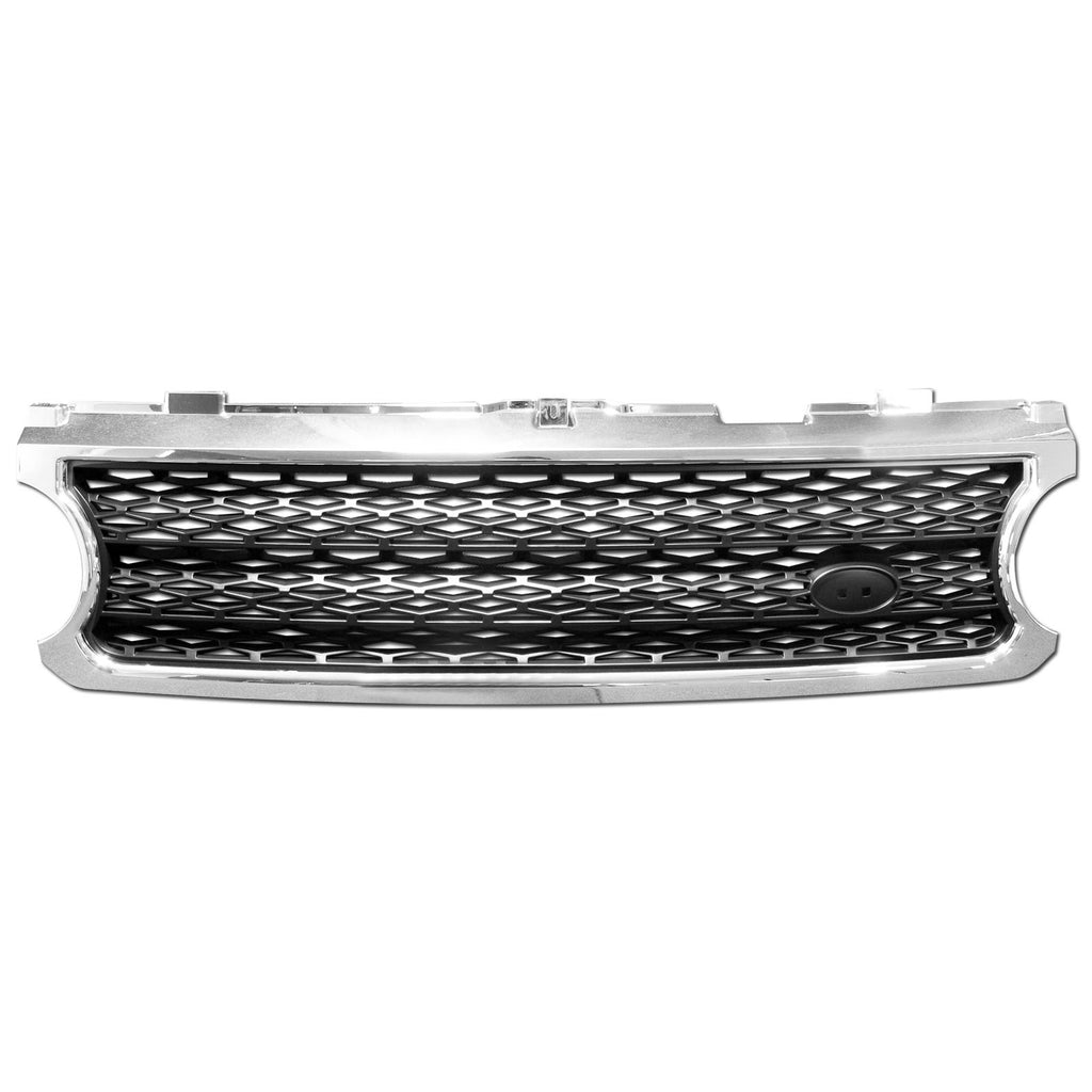 2006-2009 Land Rover Range Rover Front Grille - Chrome Black