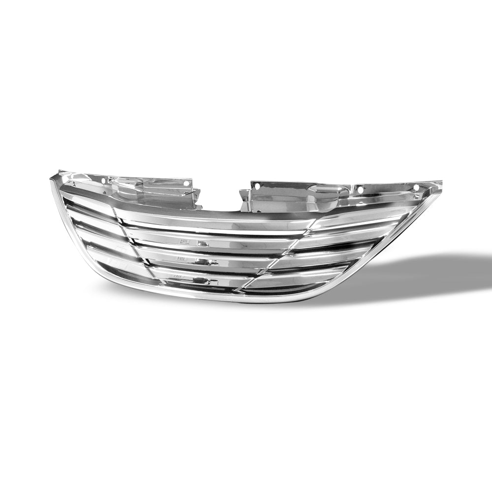 2010-2013 Hyundai Sonata Front Grille - Chrome Finish