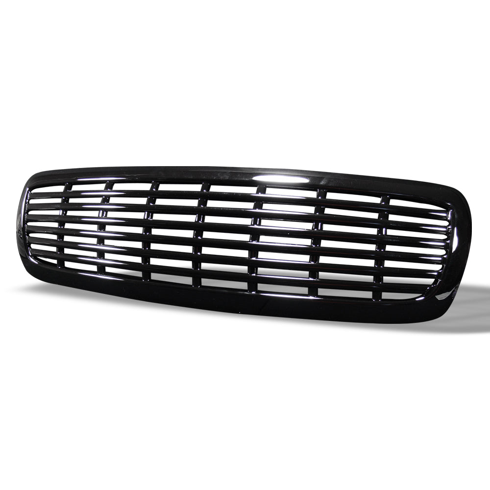 1997-2004 Dodge Dakota Durango Front Grille - Black