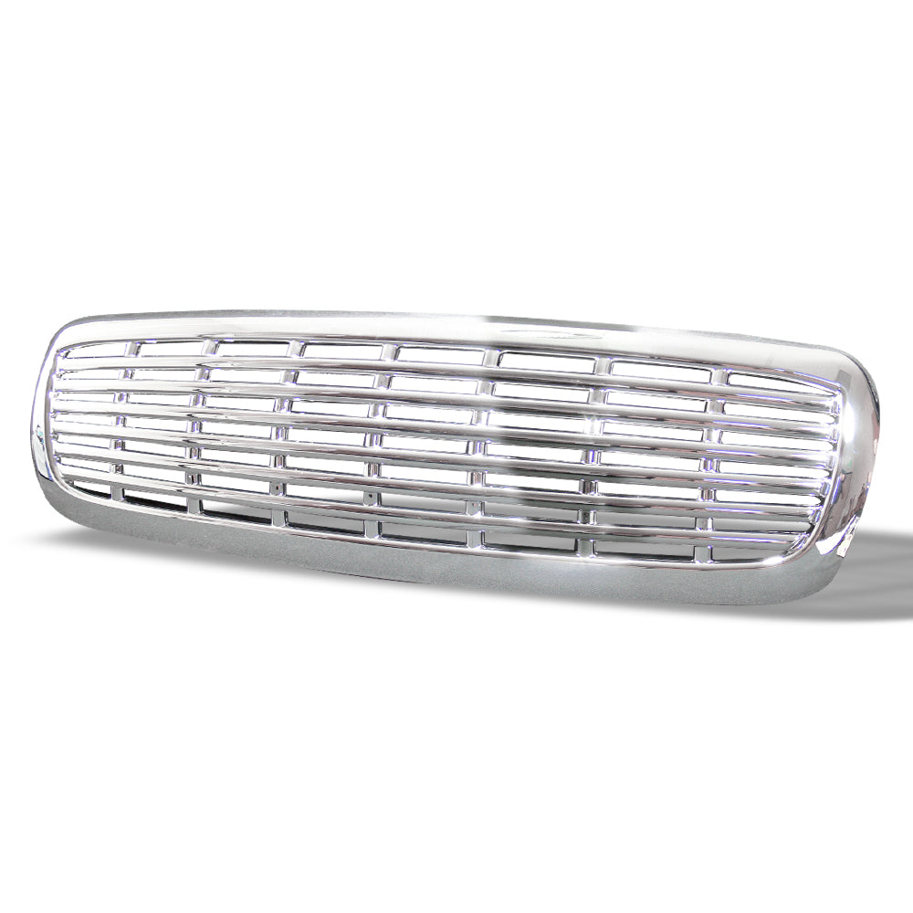 1997-2004 Dodge Dakota Durango Front Grille - Chrome