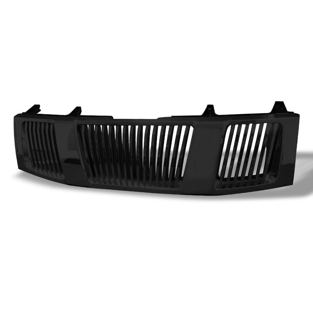 2004-2007 Nissan Titan Armada Front Grille - Matte Black