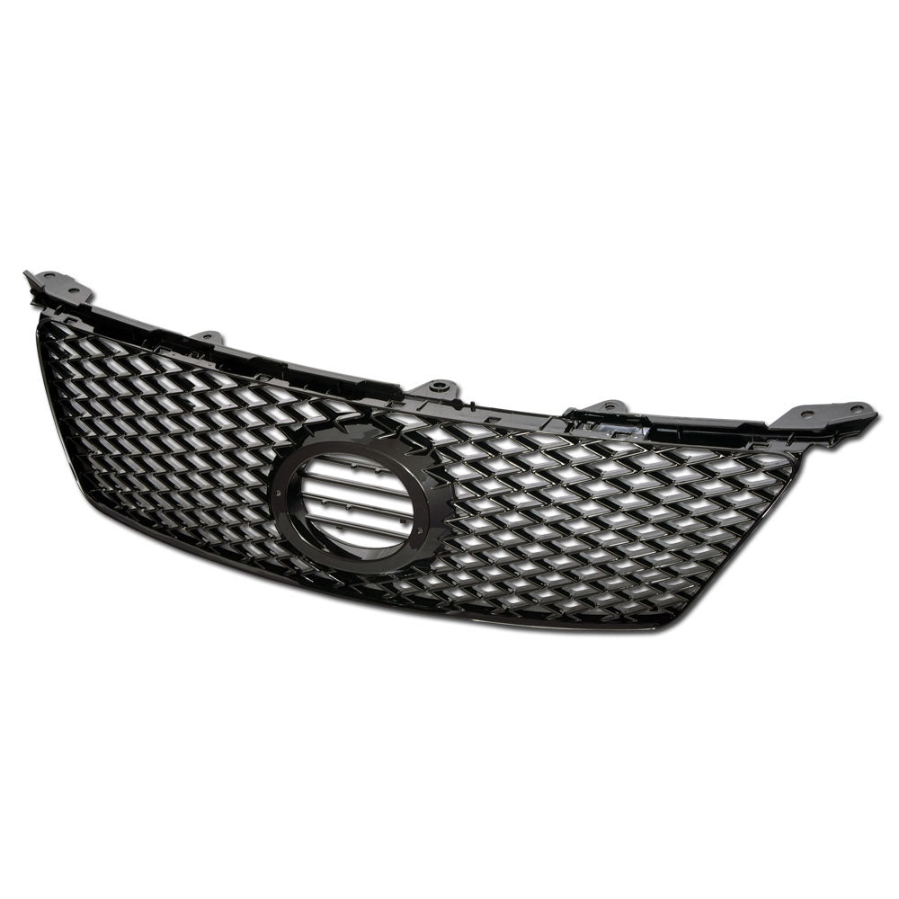 2006-2008 Lexus IS250 IS350 Front Grille Emblem - Matte Black