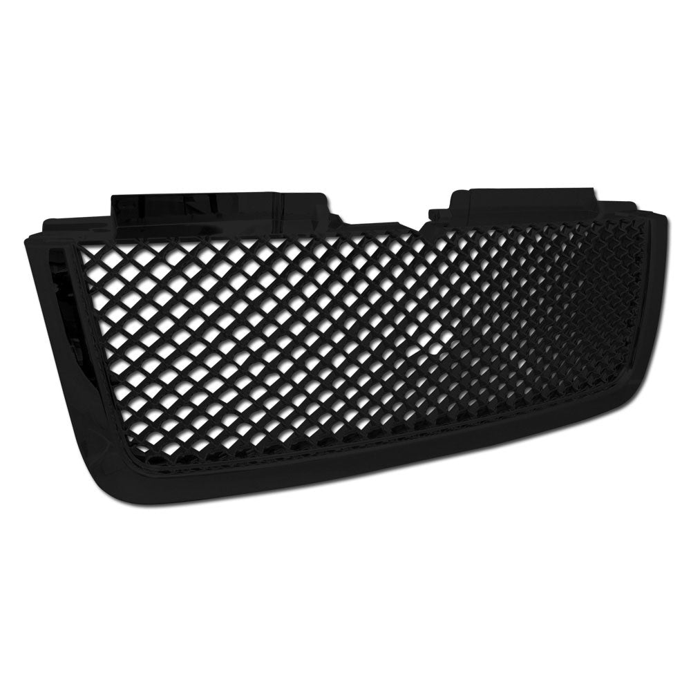 2006-2009 Chevrolet Trailblazer LT 4-Door Front Grille - Matte Black