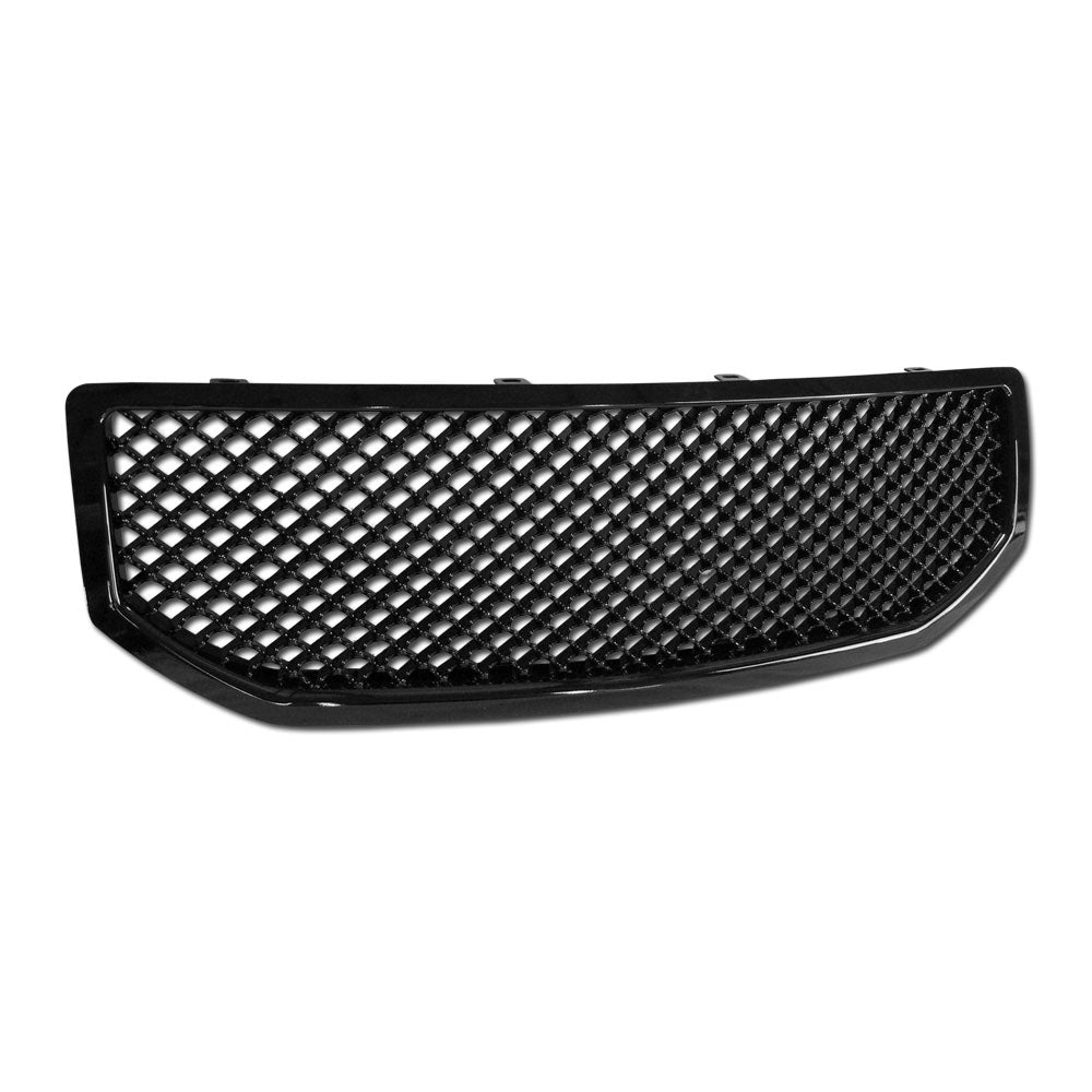 2007-2012 Dodge Caliber Front Grille - Matte Black Replacement