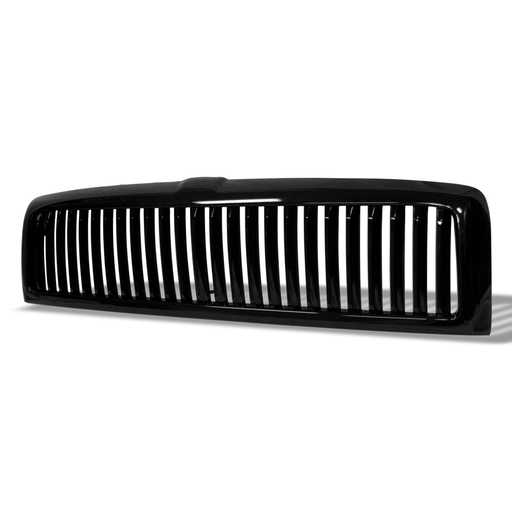 1994-2002 Dodge Ram 1500 2500 3500 Front Grille - Black