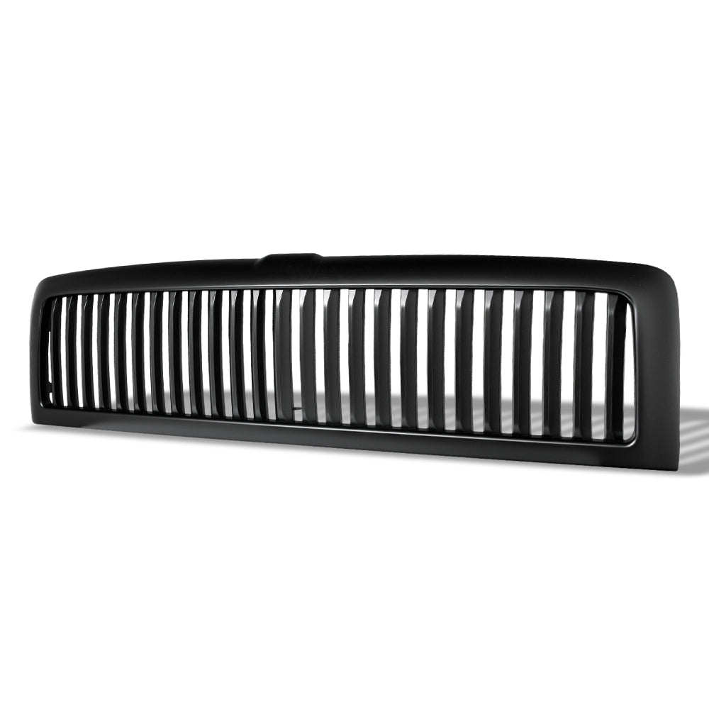 1994-2002 Dodge Ram 1500 2500 3500 Vertical Front Grille Matte Black