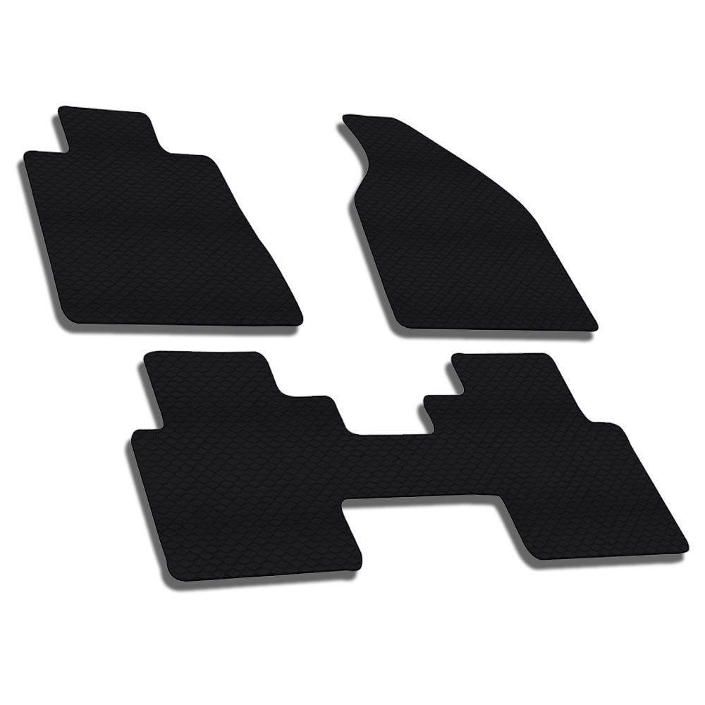 2008-2017 Buick Enclave All Weather Rubber Floor Mats 4PC - Black