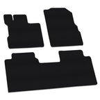 2010-2017 Chevrolet Equinox All Weather Rubber Floor Mats 3PC - Black