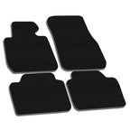2012-2019 BMW 3 Series F30 All Weather Rubber Floor Mats 4PC - Black