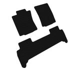 2013-2023 Toyota 4Runner / Lexus GX460 Rubber Floor Mats 3PC - Black