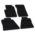 2014-2019 Silverado/Sierra Crew Cab Floor Mats 4PC Black Rubber