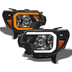 2012-2015 Toyota Tacoma Projector Headlights Sequential LED - Black