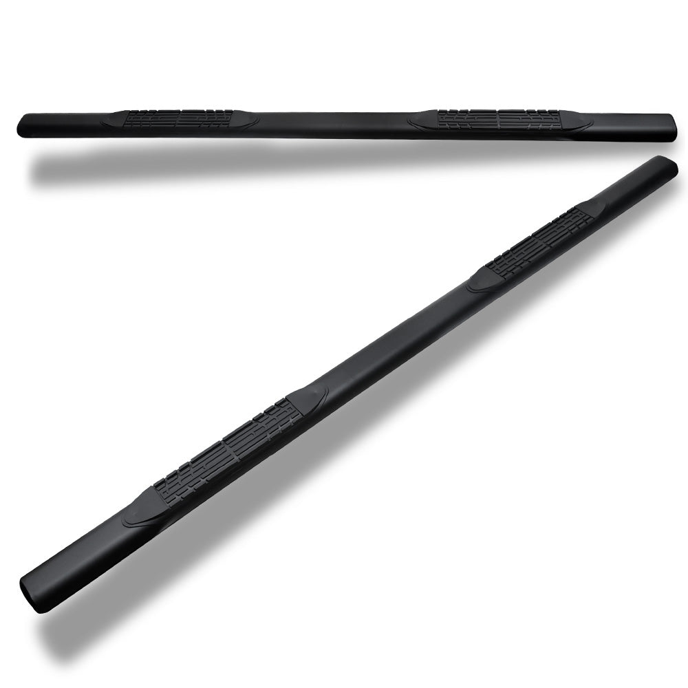 2009-2014 Ford F-150 SuperCrew 4" Step Bars - Matte Black