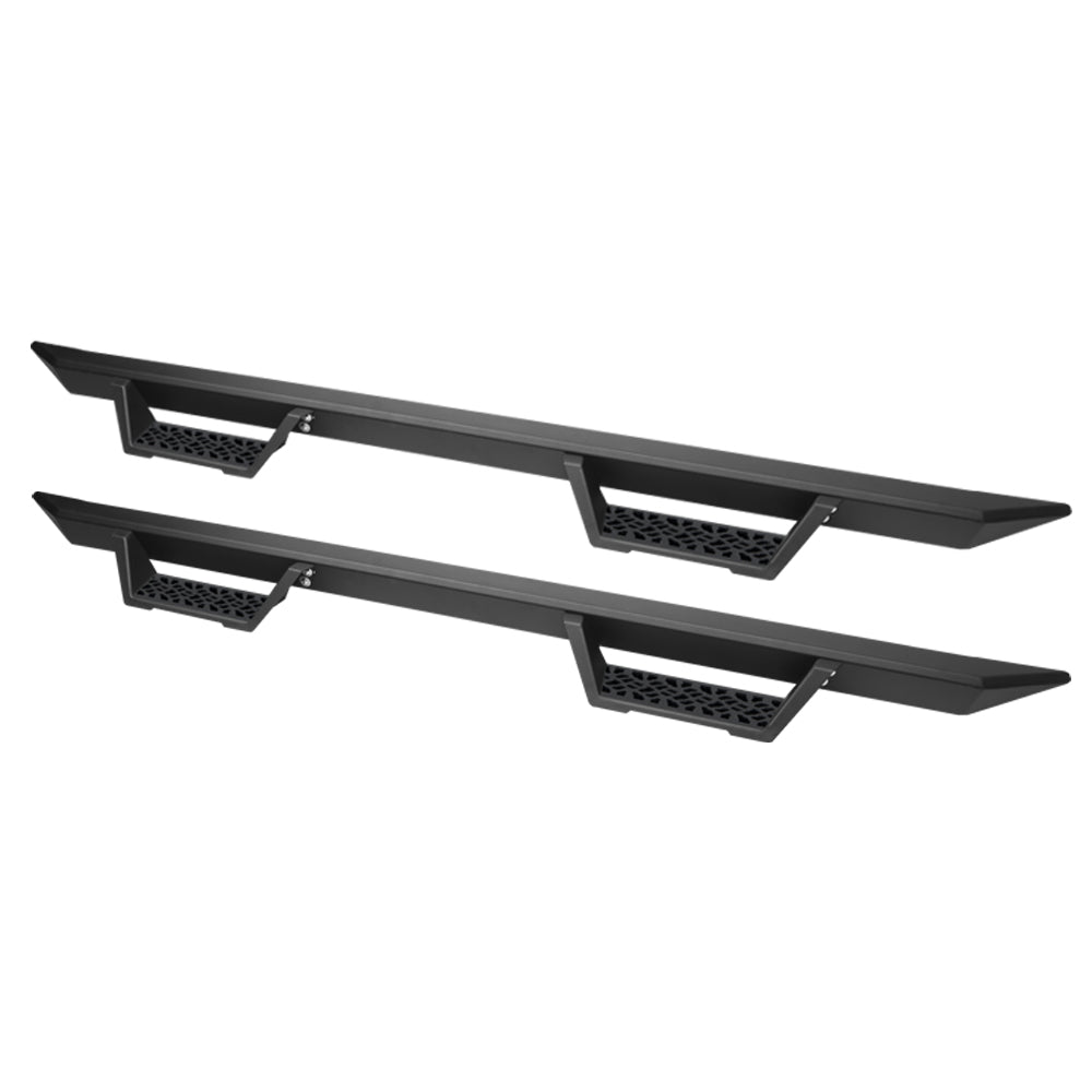 2009-2023 Dodge Ram 1500-3500 Crew Cab Modular Side Step Bars - Matte Black