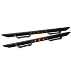 2009-2023 Dodge Ram 1500 Quad Cab Modular Step Bars w/ LED - Matte Black